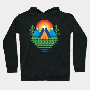 Pixel Nature Hoodie